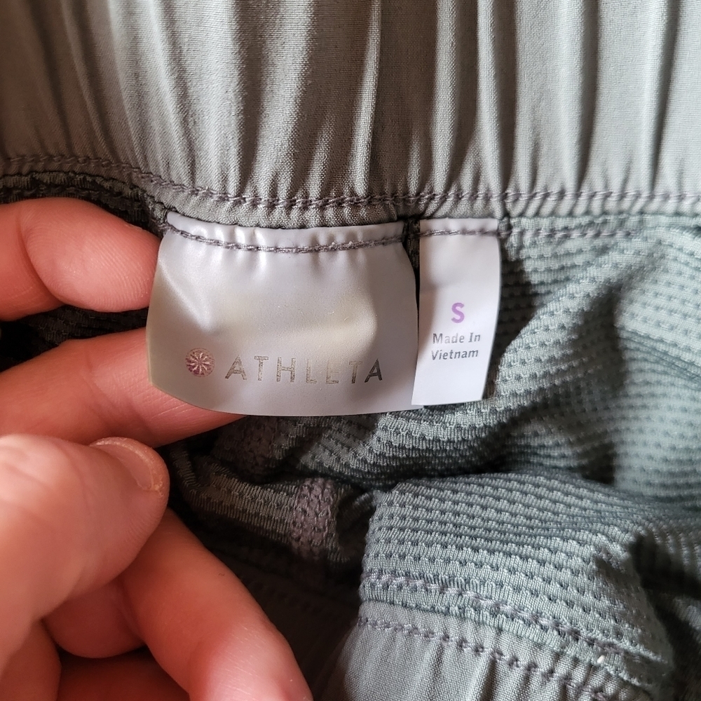 Athleta Olive Green Drawstring Skort - Picture 8 of 15